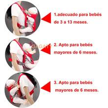Baby Carrier 3 In 1 Ergonomic Adjustable Carrier Backpack Small Size Thickened Multifunctional Double Shoulder Baby Carrier; Easy-To-Use Front And Rear Baby Carrier - Orange - View 7