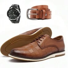 Men Loafers - 駝色 - 查看 1