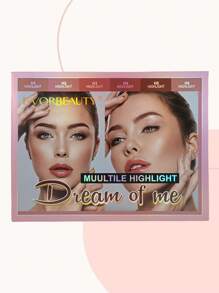 Caja con 12 Iluminadores líquidos, 6 tonos diferentes - Rosa - Ver 2