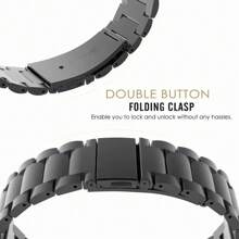 20 22mm Stainless Steel Strap Compatible With Huawei WATCH GT 4 41 46mm Metal Wrist Straps Band Bracelet For GT 3 Pro 43mm 46mm 18mm Watchband As A Gift For Students Returning To School