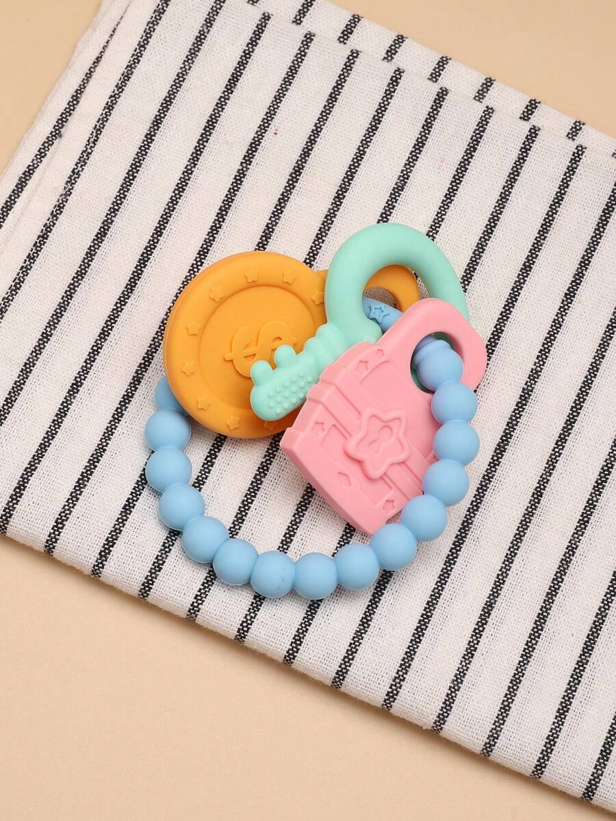 1入份男女均可使用的硅膠咬咬塞,適用於日常使用 - 藍色 - 查看 1