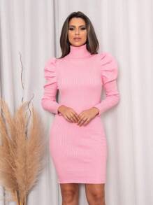 Women Dresses - 粉色 - 查看 3