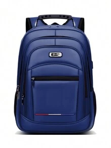 Men Functional Backpacks - Màu xanh hải quân - Xem 5