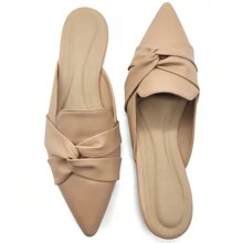 Women Flats - 瑪莎拉酒 + 皮膚 - 查看 5