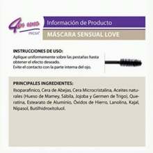 Rímel Profesional, Prosa, waterproof, Efecto alargador - Negro - Ver 2