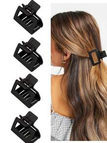 4 cái Vuốt tóc phong cách giản dị cho nữ, để trang trí - Nhiều màu - Xem 1