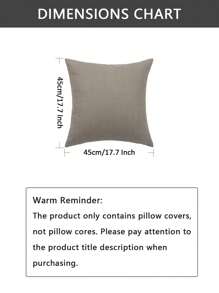 1 PC Elastic Pillow Case For Living Room Sofa Removable Sofa Pillow Protective Cover