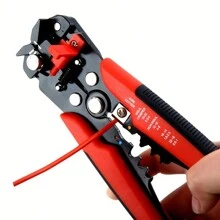 1pc Automatic Wire Stripping Pliers Multifunctional Portable Cable Cutter And Pliers For Wire Stripping, Cutting, And Crimping, Tools For Men