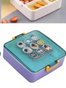 School Lunch Boxes For Boys And Girls - Lilac Purple - View 1