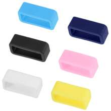4 Pcs Watch Band Loop Holder Keeper For Resin Belt, Replacement Fastener Rings For Silicone Leather Rubber Watch Strap, Fastener Retainer Size 12 14 16 18 20 22mm As A Gift For Students Returning To School