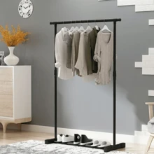 Estante de almacenamiento para ropa - Negro - Ver 2