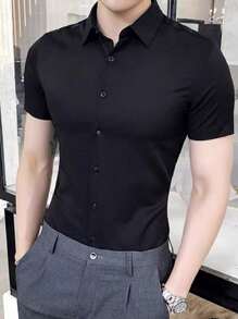 Men Shirts - màu đen - Xem 3