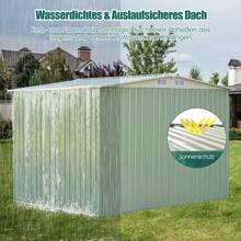 Tool Shed, Tool Shed, Garden Shed, Tool Cabinet, Metal, With Window, Outdoor, Choice Of Colors (Green) - Green - View 3