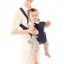 Baby Carrier 3 In 1 Ergonomic Adjustable Carrier Backpack Small Size Thickened Multifunctional Double Shoulder Baby Carrier; Easy-To-Use Front And Rear Baby Carrier - Red - View 6