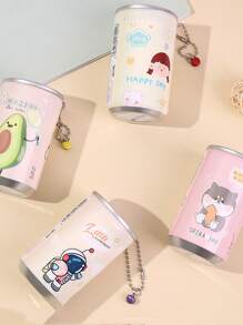 1 Pack Of 3 Cans Random Color And Patterned Mini Can Wet Wipes (Please Refer To The Last Picture) - Multicolor - View 7