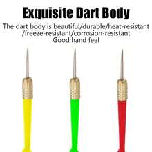 塑膠飛鏢,搭配合金鏢頭和尖頭,適合初學者訓練 - 彩色 - 查看 4