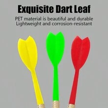 塑膠飛鏢,搭配合金鏢頭和尖頭,適合初學者訓練 - 彩色 - 查看 5