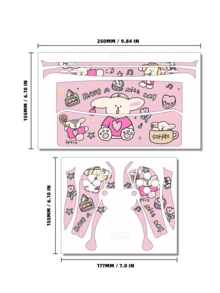 Hoạt hình Da Bộ Hình Dán Đối với PlayStation PS5 PS Chơi game Bảng điều khiển - Nhiều màu - Xem 5