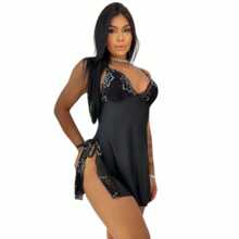 Women Nightgowns & Sleepshirts - Màu hồng gỉ - Xem 4