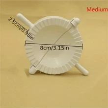 Innovative Plastic Dumpling Maker Mold - DIY Kitchen Tool For Easy & Creative Dumpling MakingHome Appliances Accessories Gadgets Tools Christmas Stuff Cooking Christmas - White - View 8