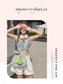 PFY PERFECT FOR YOU 非常適合您 Pfy 女士斜背包 健身包 手提包 隨身包 女士旅行包 防水斜背包 肩背包 - 綠色 - 查看 7