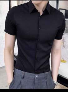 Men Shirts - màu đen - Xem 2