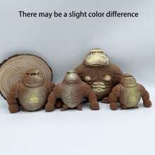 大猩猩减压玩具：缓解压力，享受乐趣 - 寻求幽默和恢复的成年人的理想选择 - 棕色 - 查看 9