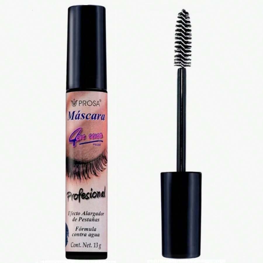 Rímel Profesional, Prosa, waterproof, Efecto alargador - Negro - Ver 1