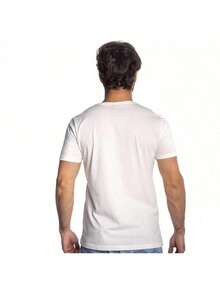 Men T-Shirts - 白色 - 查看 4