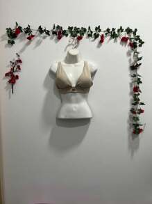 Women Tank Tops & Camis - 米色 - 查看 1