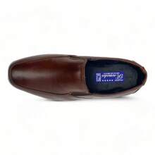 R-comodos ZAPATO PARA PIE DIABETICO HECHO DE PIEL DE BORREGO AMPLIO Y COMODO MODELO 324 - Marrón - Ver 7