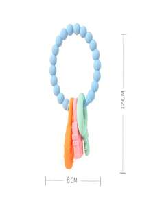 1入份男女均可使用的硅膠咬咬塞,適用於日常使用 - 藍色 - 查看 2