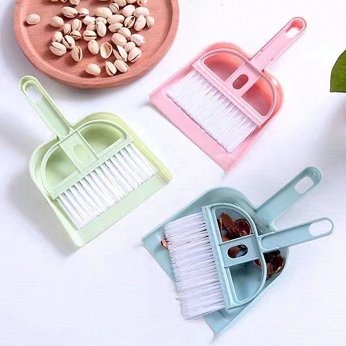 1pc Desktop Mini Broom And Dustpan Set, Creative Keyboard Cleaning