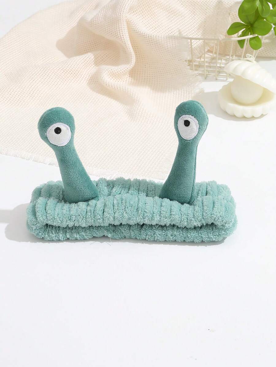 1 Pieza Diadema De Caracol De Dibujos Animados Para Niñas, Decoración Diaria - Verde - Ver 1