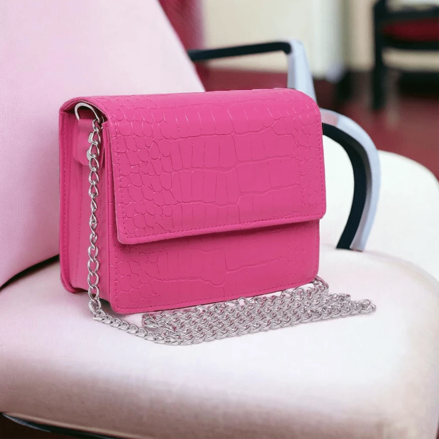 Women Shoulder Bags - 玫紅色 - 查看 1