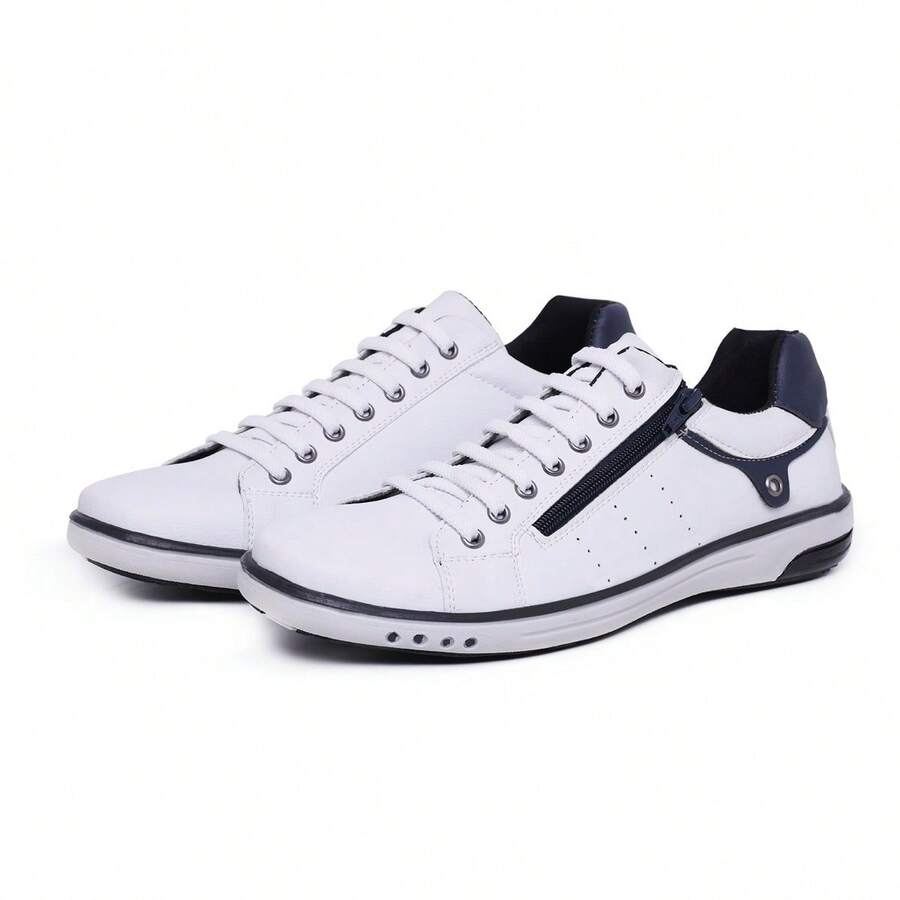 Men Sneakers - 白色 - 查看 1
