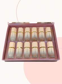 Caja con 12 Iluminadores líquidos, 6 tonos diferentes - Rosa - Ver 4