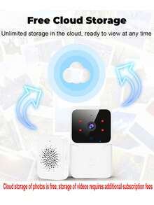 WiFi Video Doorbell Wireless HD Camera PIR Motion Detection IR Alarm Security Smart Home Door Bell WiFi Intercom For Home - Multicolor - View 7