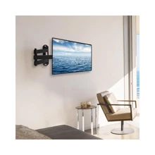 Soporte TV de 33 a 55 Pulgadas con Brazo Soporta peso de 22kg - Negro - Ver 5