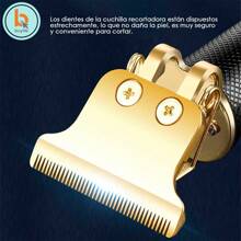 BUYTITI Máquina para cortar cabello de dragón MR-098P - Dorado - Ver 3