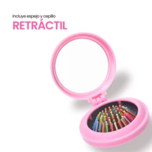 Kit De Maquillaje Niñas Kawaii Juguete Lavable No Toxico - Rosa - Ver 6