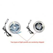 1 卷 Usb Dc5v 電視背景 Rgb Led 燈帶 3 按鈕控制適合家居裝飾、客廳、臥室、電腦背景（無遙控器、無顏色記憶功能、數據線上的按鈕） - 彩色 - 查看 11