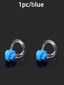 Clip Per Naso Da Nuoto Morbida E Confortevole Da 1 Pezzo, Utilizzata Come Accessorio Per Il Nuoto, Adatta Anche Per Piscine All'aperto E Al Coperto Per Bloccare Gli Odori - Multicolore - Visualizzare 5