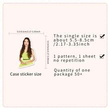 50 Pieces  DIY Cartoon Waterproof Motor Car Stickers Helmater Stickers Home Decal Stickers Back To School - Multicolor - View 2