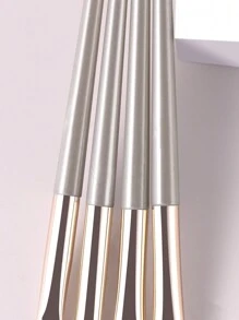 8pcs Portable Multifunctional Makeup Brush Set For Face And Eyes, Includes Blending Brush, Eyebrow Brush, Detail Brush