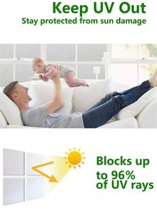 Frosted Privacy Glass Window Film Opaque Glass Vinyl Matte Window Sticker Door Cover Anti-UV Self Adhesive Film For Office Home - Multicolor - View 5