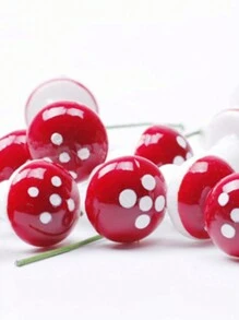 20pcs Artificial Mushroom, Valentine Day, Gift Gifts Birthday Graduation,Fake Plants