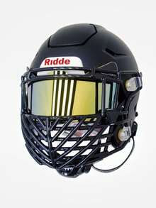American Football Helmet Mask  Equipment Technical Position Online Pure Titanium American Rugby Mask Riddle Helmet SpeedFlex Special Mask - Black Super Big Grill 2.0 - View 3