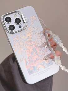 苹果 Gucadi Simple Dream 系列挂饰镀层镜框，奢华感，防摔，兼容 iPhone 手机壳 - 彩色 - 查看 3