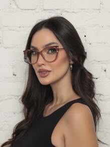 ARMACAO DE OCULOS GATINHA DESCANSO 3D FEMININO LENTE UV400 - Rosa chiclete - Visão 3